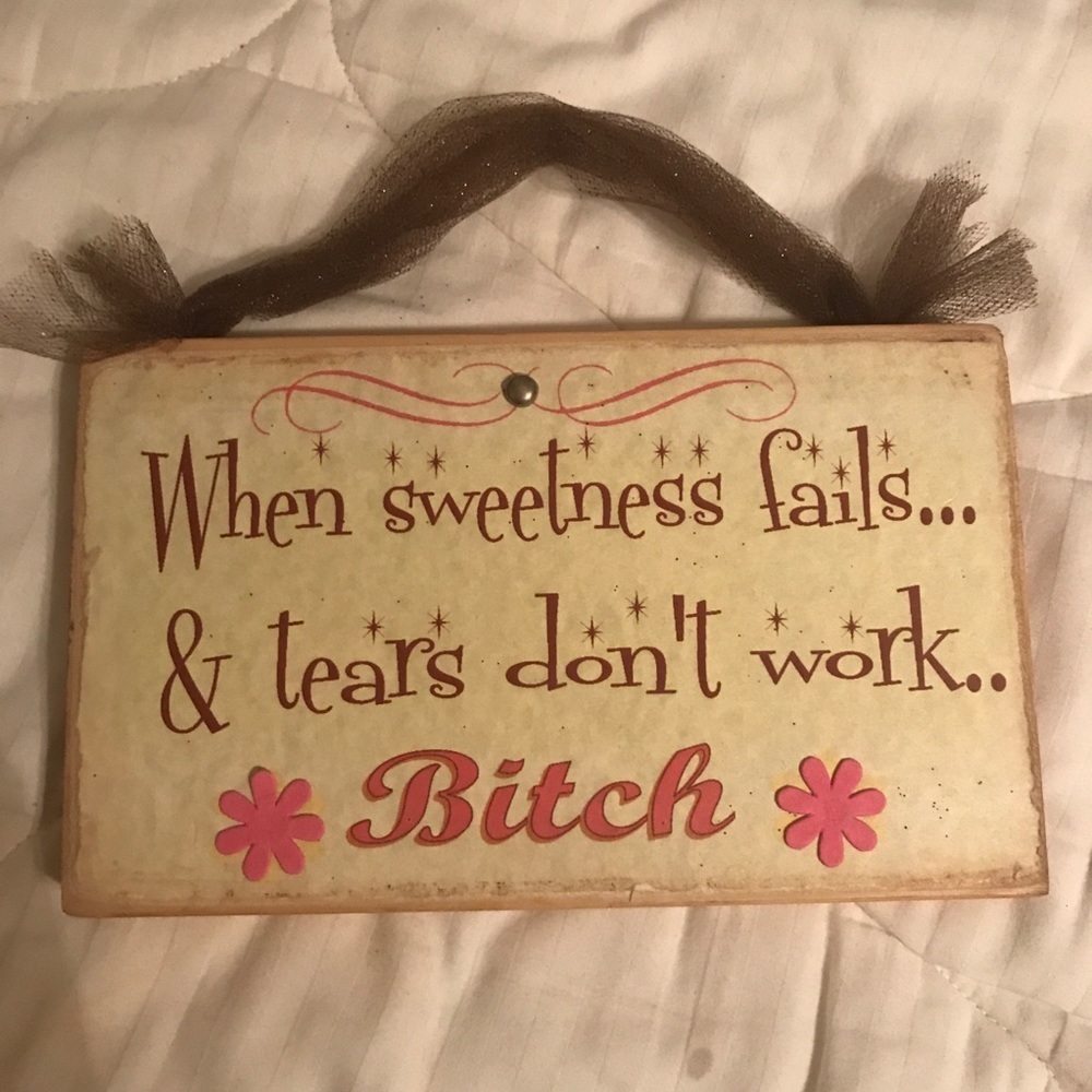 🌸Handmade Wooden Sign